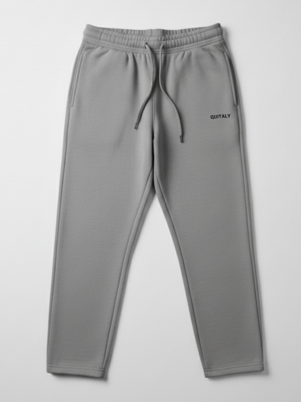 3 İplik Kalın Düz Paça Sweatpant / Eşofman Altı - GRİ