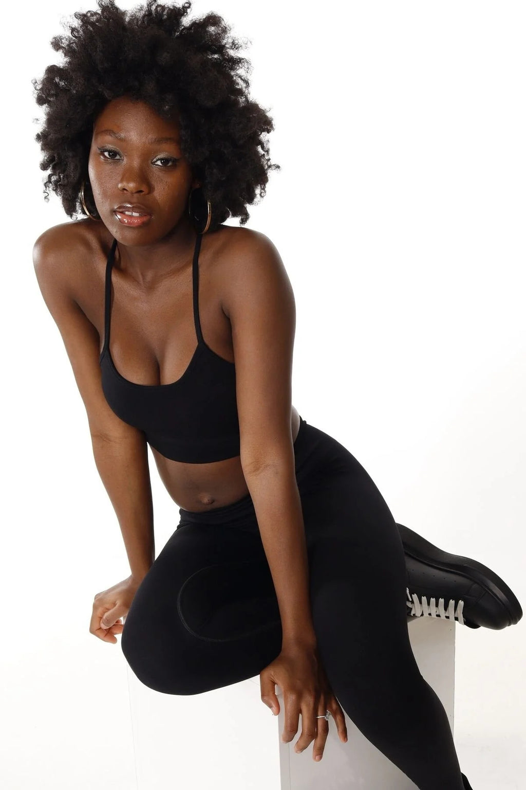 Virtus Ayarlanabilir Askılı Pedli Seamless Bra - Siyah