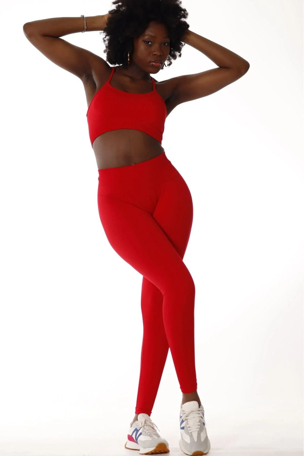 Virtus Ayarlanabilir Askılı Pedli Seamless Bra - Kırmızı