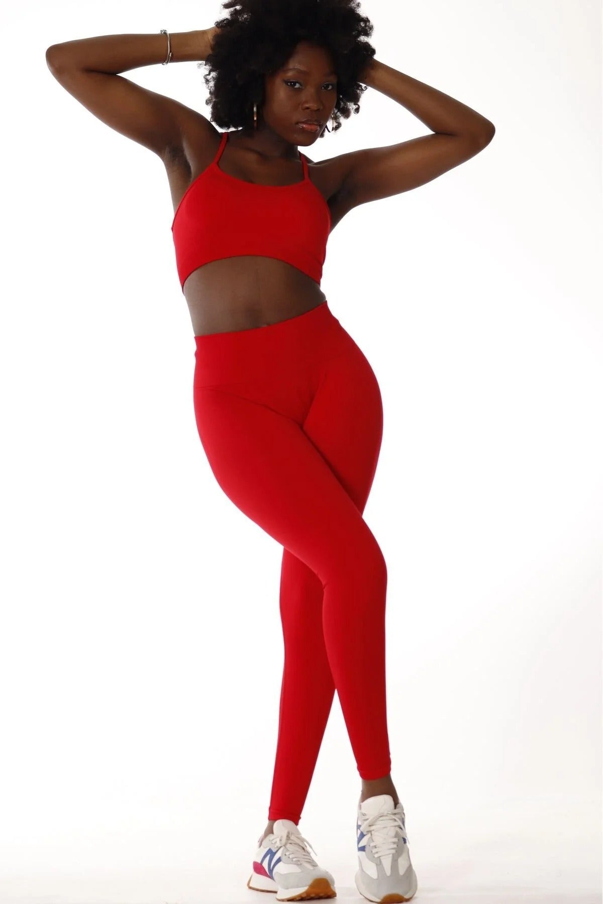 Virtus Ayarlanabilir Askılı Pedli Seamless Bra - Kırmızı