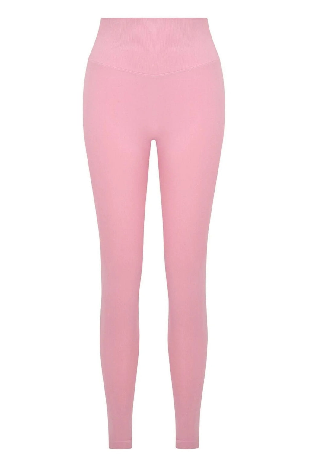 LUNA Büzgülü Seamless Spor Tayt - Pembe